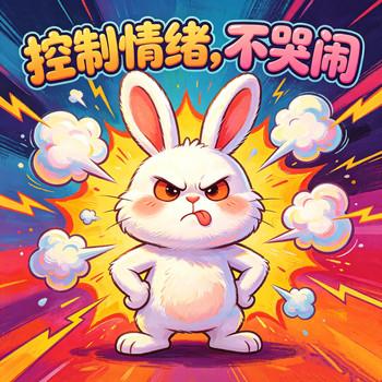 控制情绪，不哭闹