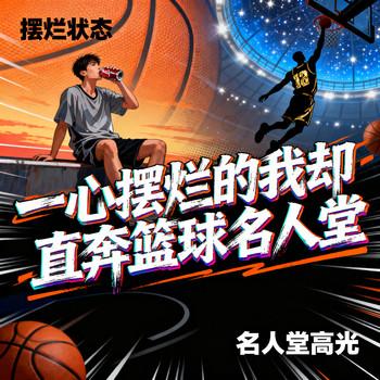 一心摆烂的我却直奔篮球名人堂