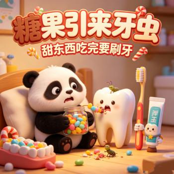 糖果引来蛀牙