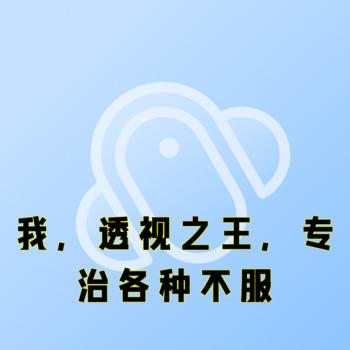 我，透视之王，专治各种不服