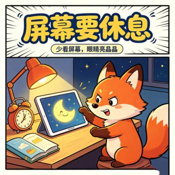 不要玩电子产品啦