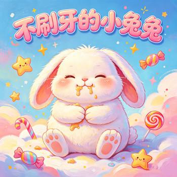 不刷牙的小兔兔