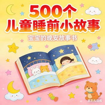 500个儿童睡前小故事，宝宝的晚安故事