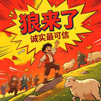 狼来了？狼真的来了吗？经典寓言故事