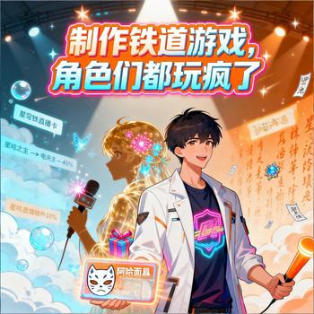 制作铁道游戏，角色们都玩疯了
