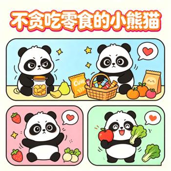 不吃零食的小熊猫