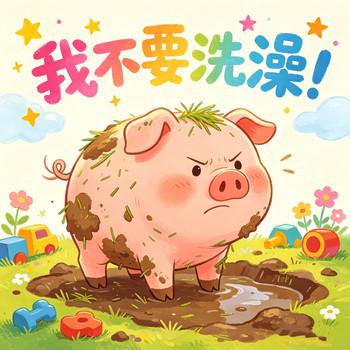 小猪不洗澡！儿童小故事