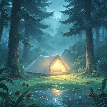 郊野夜声下雨白噪音